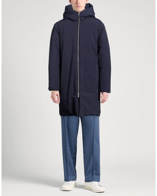 Jil Sander Blue Puffer Polyester for men