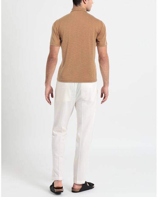 Grey Daniele Alessandrini Natural Polo Shirt for men