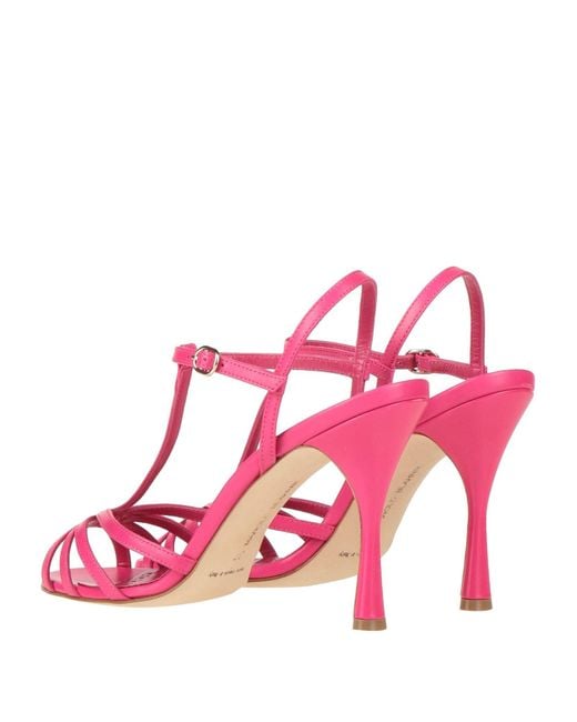 Manolo Blahnik Pink Sandals