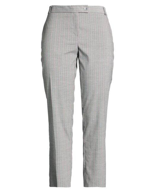 Rinascimento Gray Pants Polyester, Viscose, Elastane
