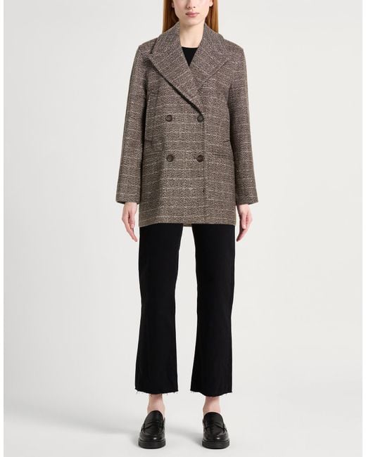 Twinset Brown Coat