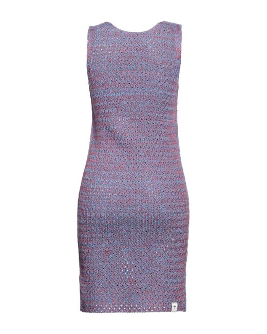 Jil Sander Purple Mini-Kleid