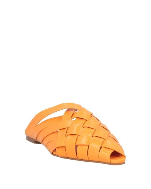 Mules & Zoccoli di Carrano in Orange