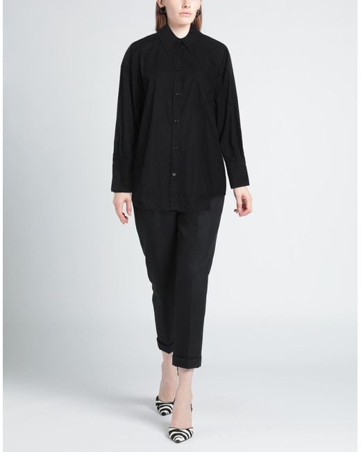 Moschino Black Shirt Cotton