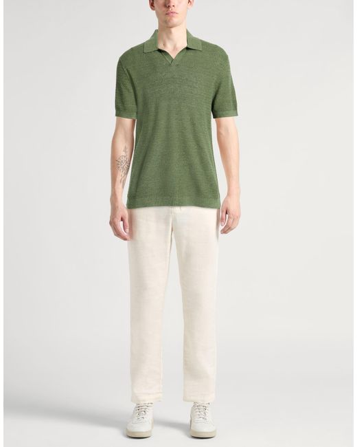Polo Theory de hombre de color Green