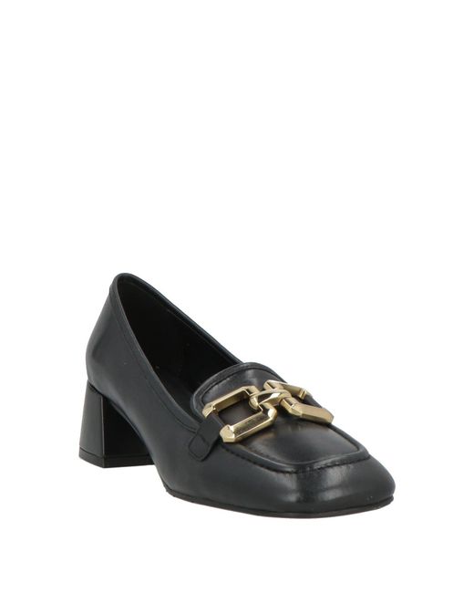 Tosca Blu Black Loafers Leather