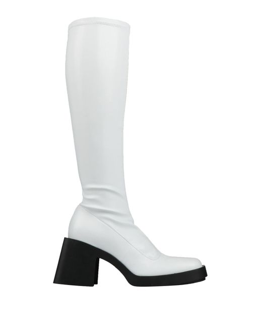 Justine Clenquet White Boot