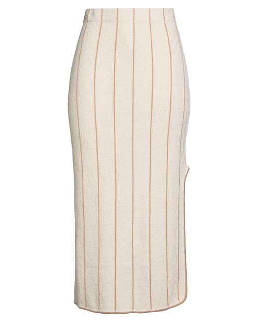 By Malene Birger Natural Midi Skirt