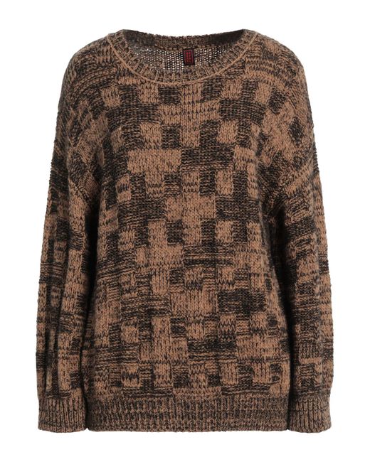Stefanel Brown Sweater
