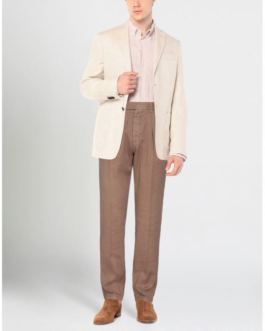 Lardini Brown Trouser for men