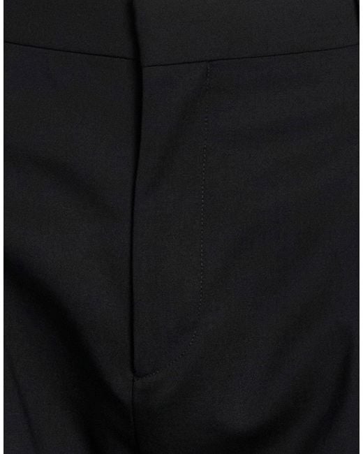 BE ABLE Black Pants Virgin Wool for men