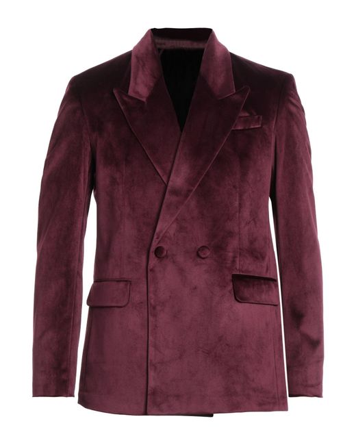 MARSĒM Purple Suit Jacket for men