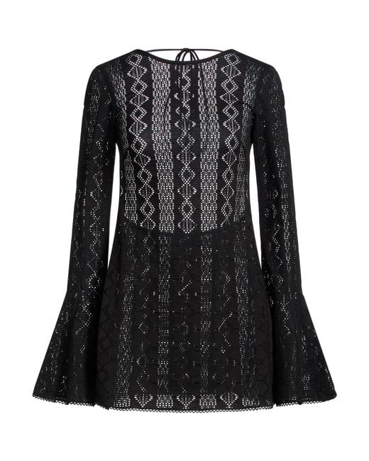 ANDAMANE Black Mini-Kleid