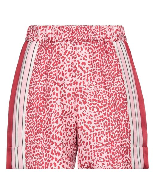 P.A.R.O.S.H. Red Shorts & Bermuda Shorts