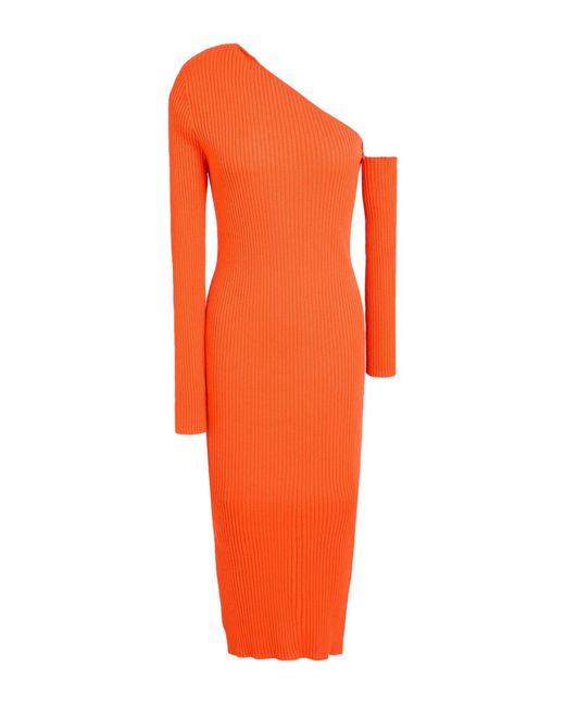 Vestido midi Philo-Sofie Cashmere de color Orange