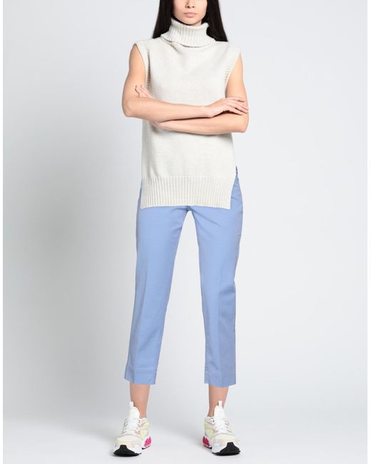 Jacob Coh?n Blue Cropped Trousers