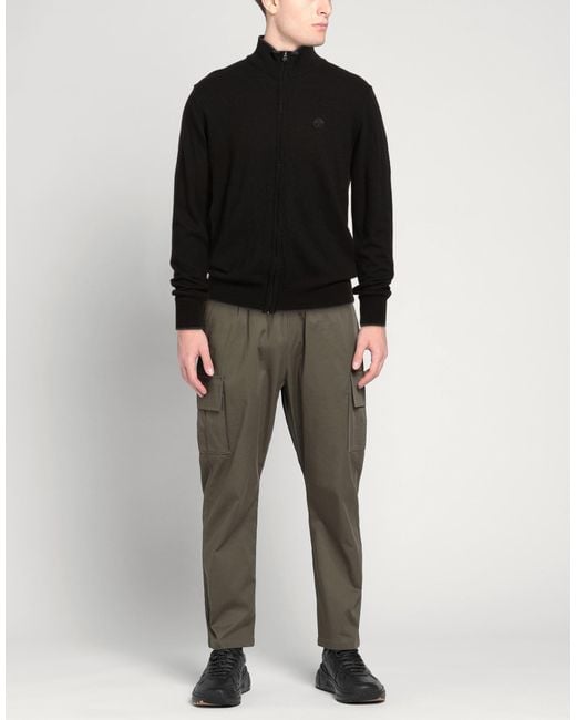 North Sails Black Cardigan Polyamide, Wool, Viscose, Cashmere for men
