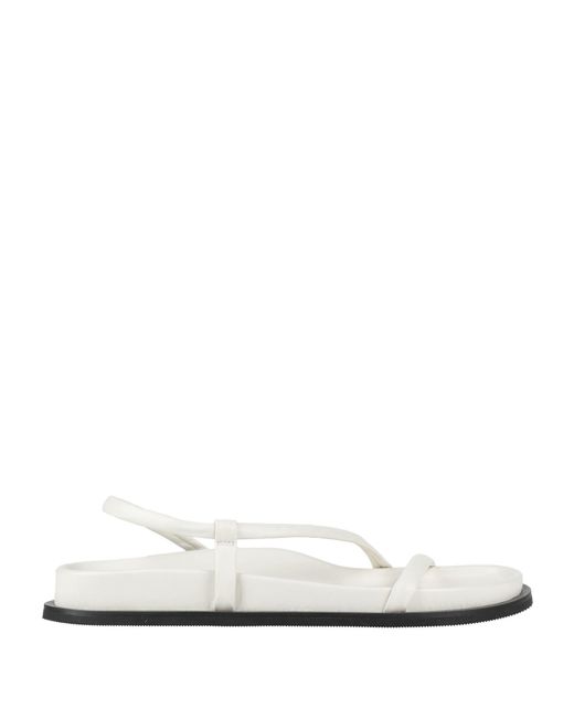 St. Agni White Sandals