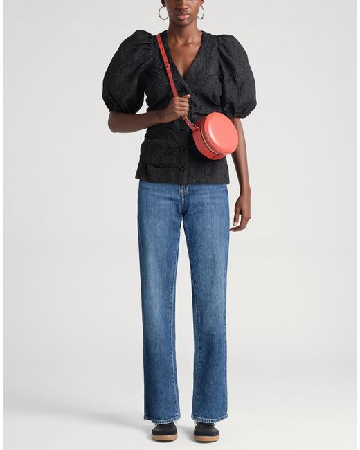 7 For All Mankind Blue Jeans Cotton, Elastane