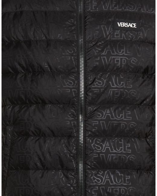 Versace Black Vest Polyamide for men