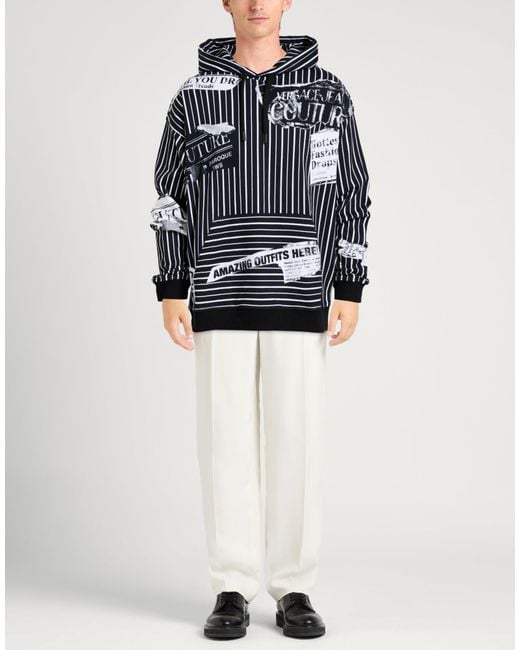 Versace Jeans Couture Black Sweatshirt for men