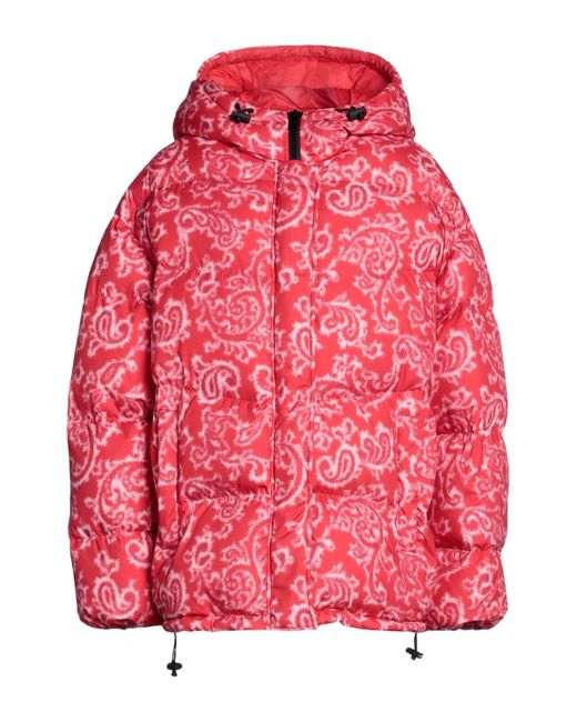 Piumino di MSGM in Red