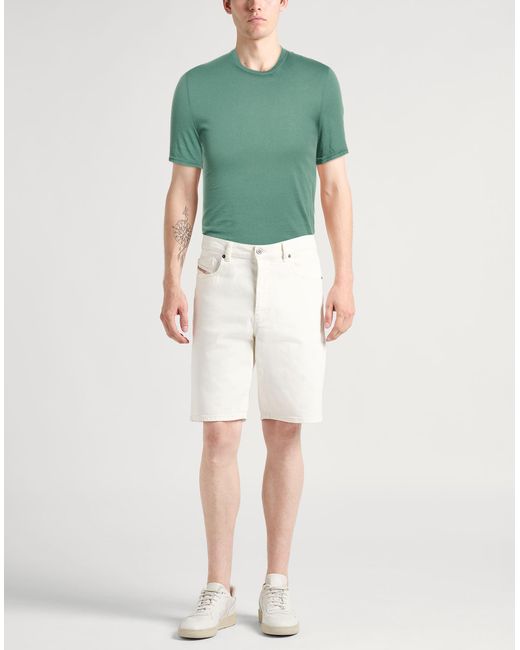 Fedeli Green T-Shirt Cotton for men