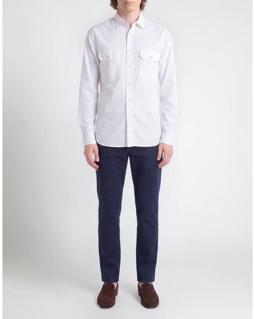 Xacus White Shirt Cotton for men