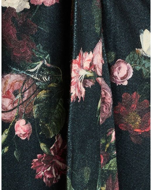 Alice + Olivia Black Deep Coat Polyester, Recycled Polyester
