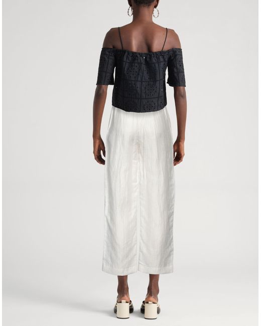 Alpha Studio White Trouser