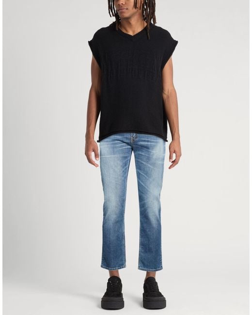 Department 5 Blue Jeans Cotton, Rubber for men