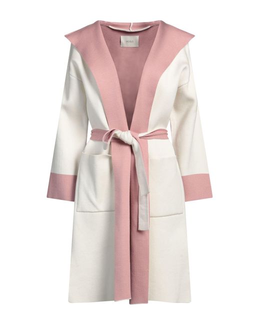 ViCOLO Pink Overcoat & Trench Coat