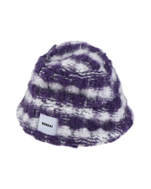 Cappello di Bonsai in Purple da Uomo
