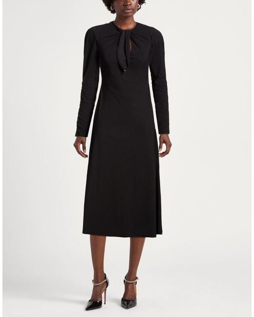 High Black Midi Dresses