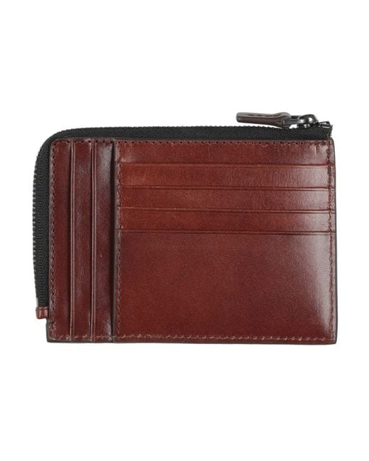 The Bridge Red Cardholder Leather for men