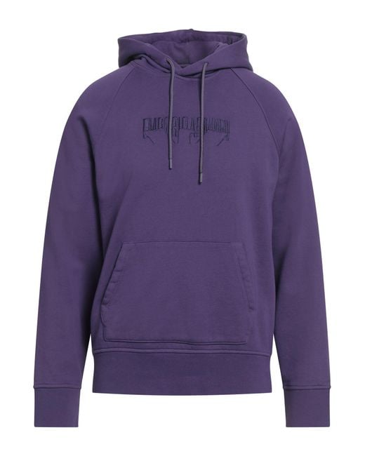 Emporio Armani Purple Sweatshirt for men