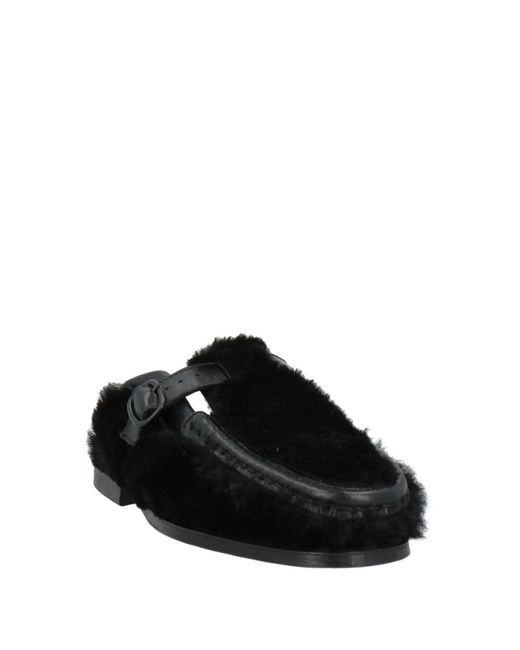 Hereu Black Mules & Clogs