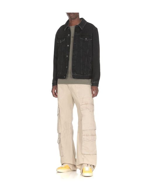 Manteau en jean Golden Goose Deluxe Brand pour homme en coloris Black