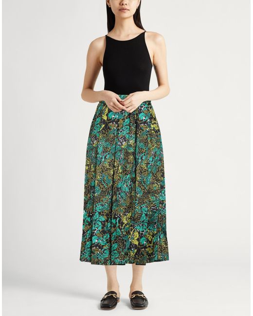 Max Mara Green Midi Skirts