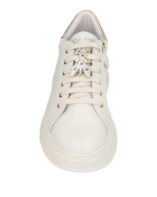 Patrizia Pepe Natural Sneakers Calfskin