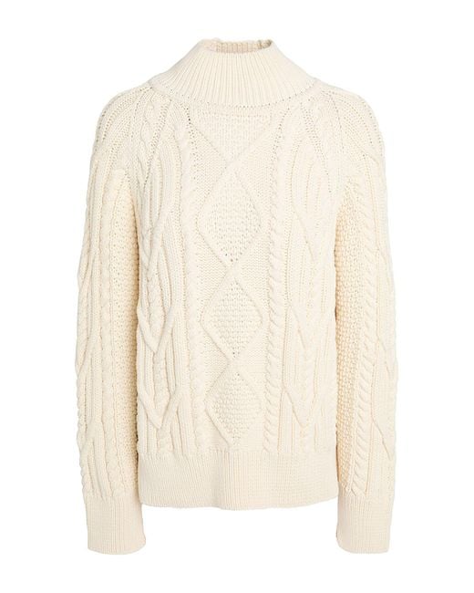 Boss White Turtleneck