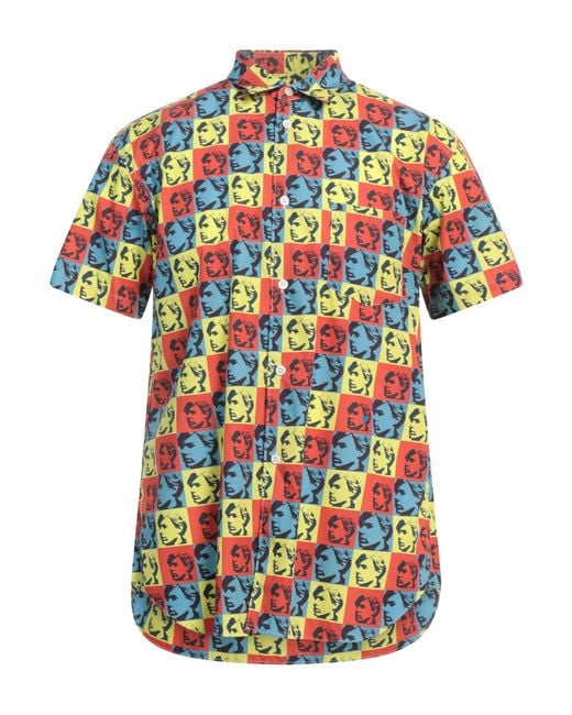 Comme des Garçons Yellow Shirt for men