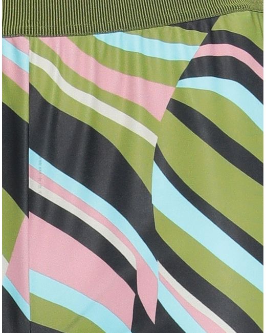 Maliparmi Green Pants Polyester, Elastane