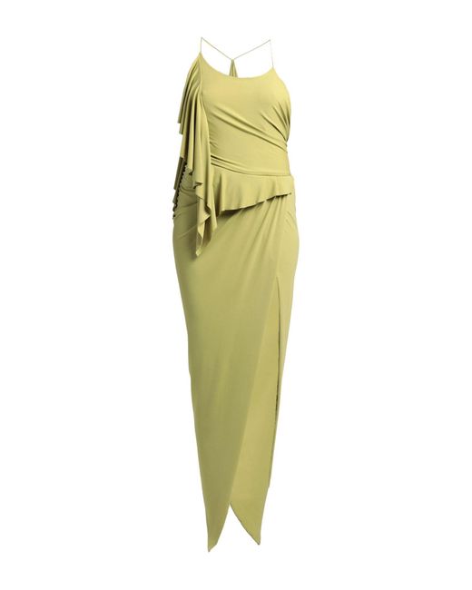 Alexandre Vauthier Green Maxi Dress
