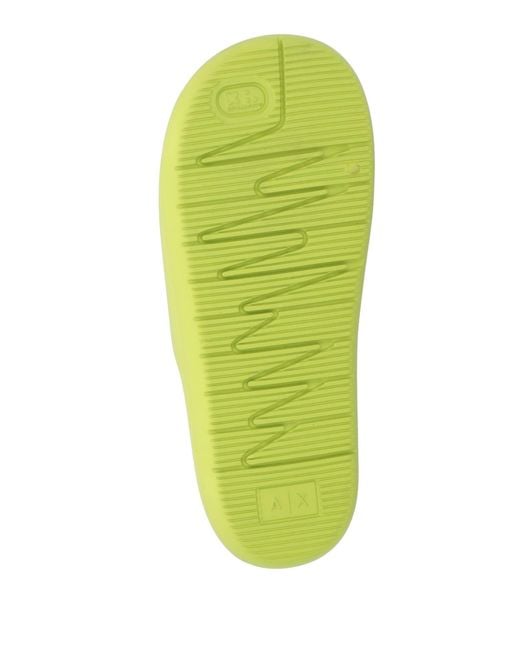 ARMANI EXCHANGE Green Sandals