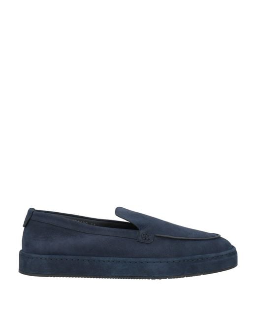 Giorgio Armani Blue Loafers for men