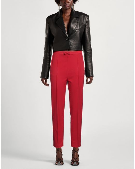 Pantalon Elisabetta Franchi en coloris Red