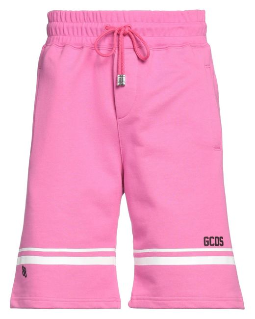 Gcds Pink Shorts & Bermuda Shorts for men