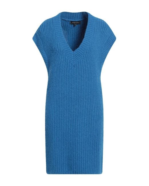 BCBGMAXAZRIA Blue Mini Dress