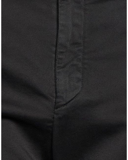 Dondup Black Pants Cotton, Elastane for men
